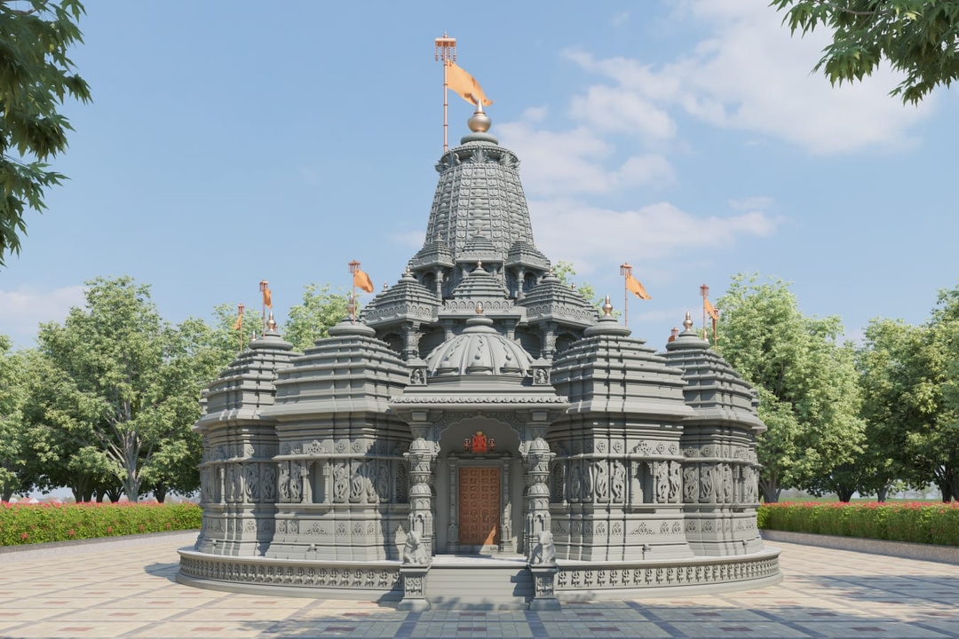 Temple Background